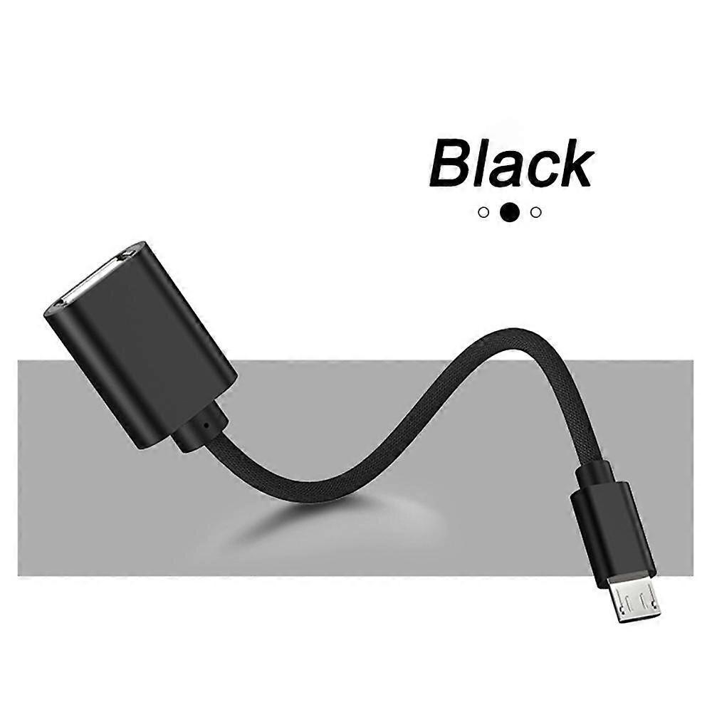 OTG Micro USB Cable for Xiaomi, HTC, Samsung, OnePlus, Data Transfer Adapter, Cell Phone, Camera, Printer, USB Connector