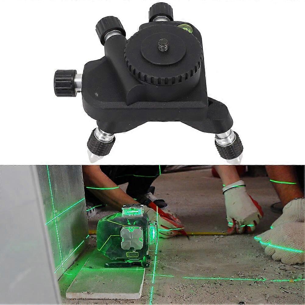 Durable Practical Meter Bracket Level Adapter Construction Laser Layout Level Tripod Parts Self Leveling Line 12 Lines