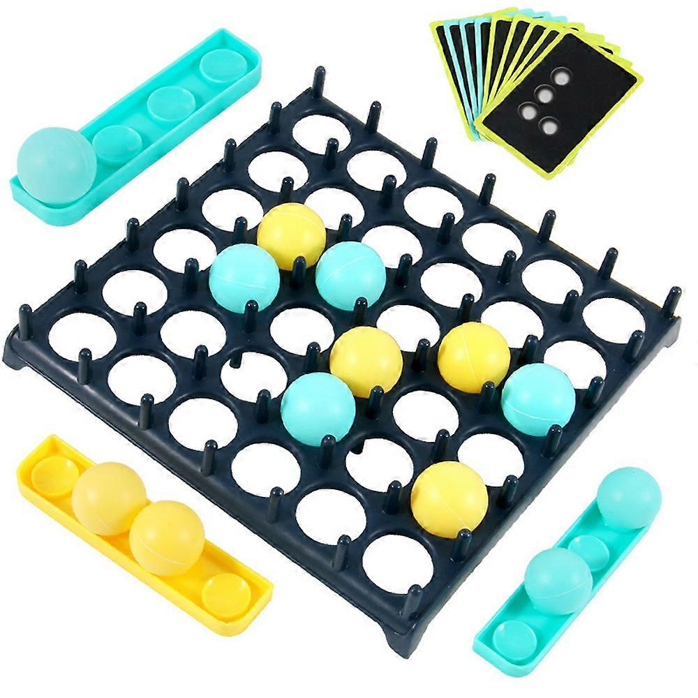 Bouncing Ball Game Jumping Ball Board Games Interesting Jumping Ball Table Games Toys Set for Party 2-4 Palyers Game