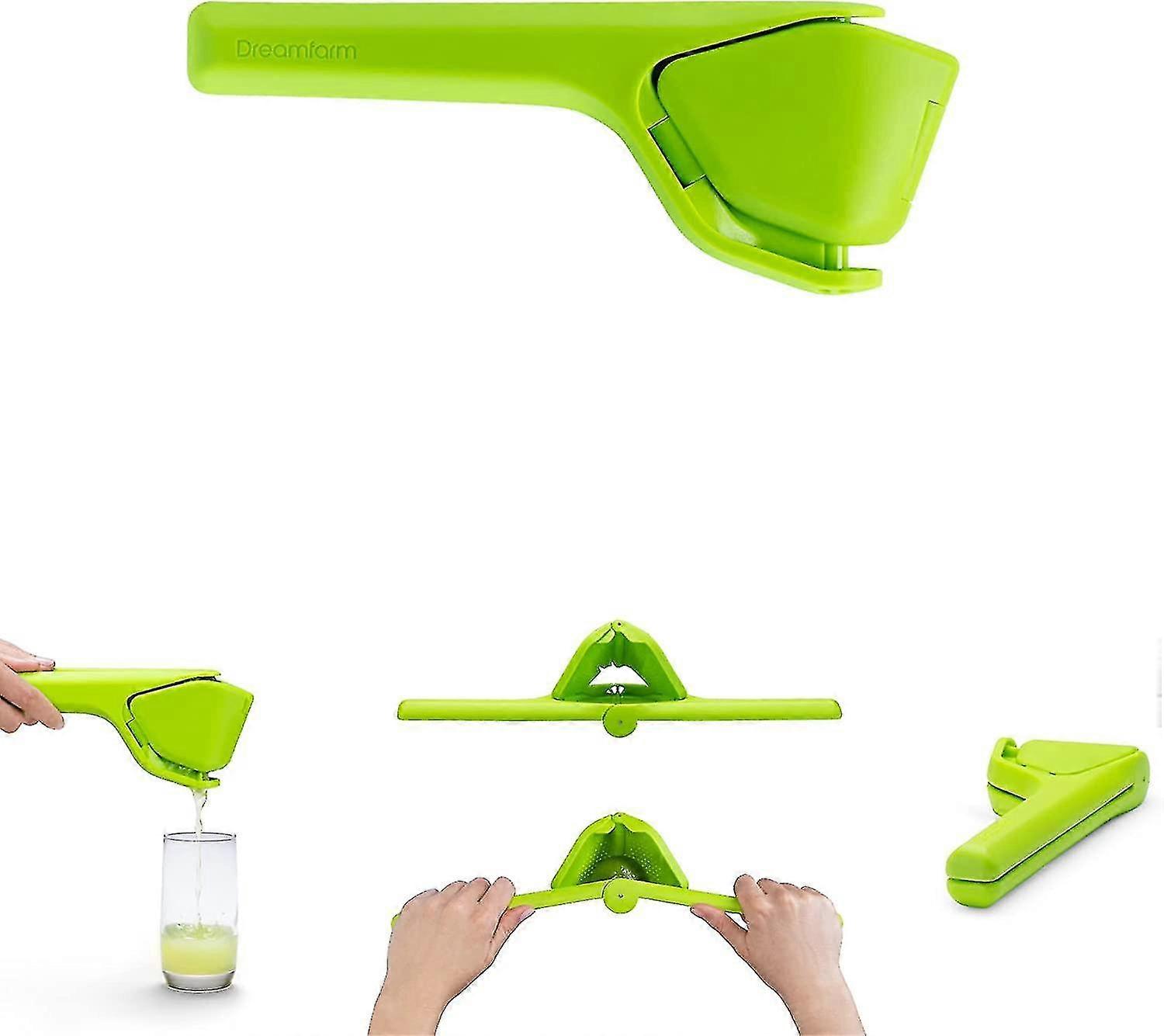 Lemon Fluicer, Easy Squeeze Lemon Juicer, Citrus Juicer Folds Flat For Space-saving Storage, Lemon Squeezer
