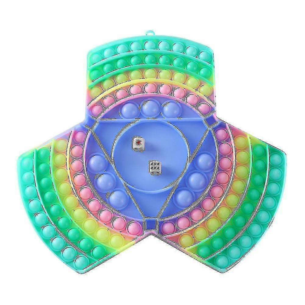 1pcs Trilateral Board Decompression Bubble Board Educational Toys