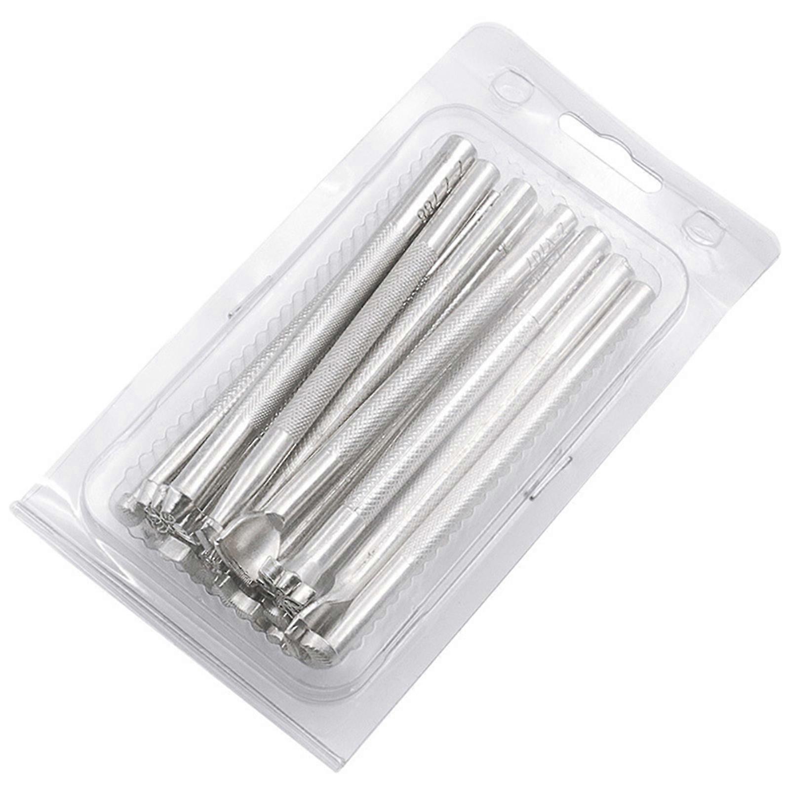 Leather Stamping Tools Set Different Shape Pressing Punch Set Leather Craft Tool