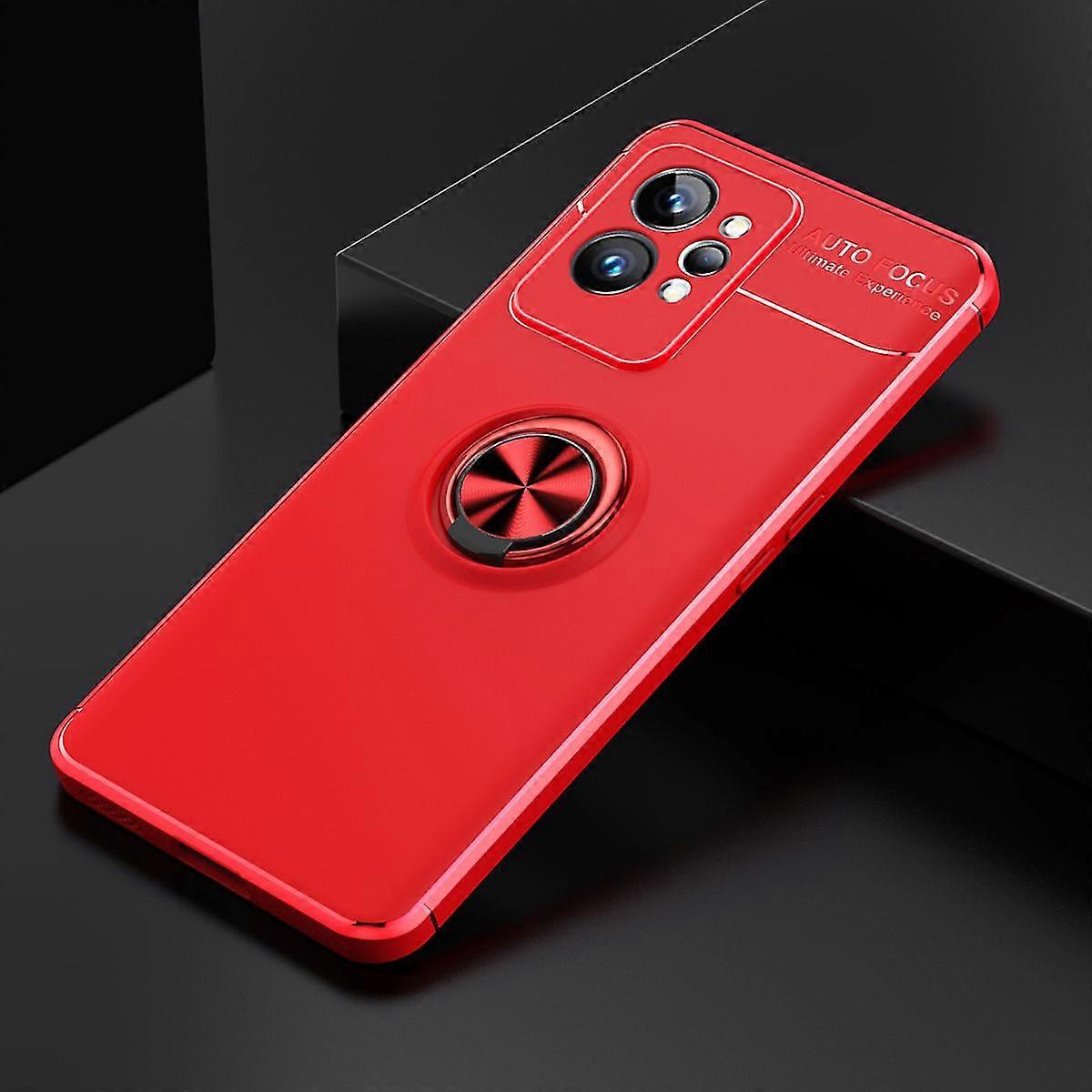 Para Realme Gt2 Pro Ring Kickstand Design Capa protetora flexível para Tpu Case para celular