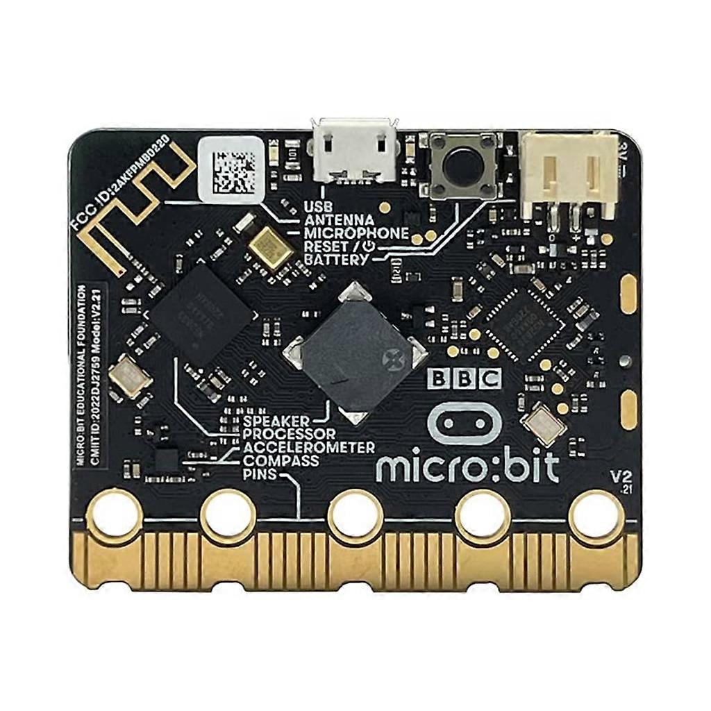 Upgraded BBC Micro bit V2.2 with Capacitive Touch-Sensor and BLE5.0 for Kids -LED Indicator Speaker Mic- Programmable