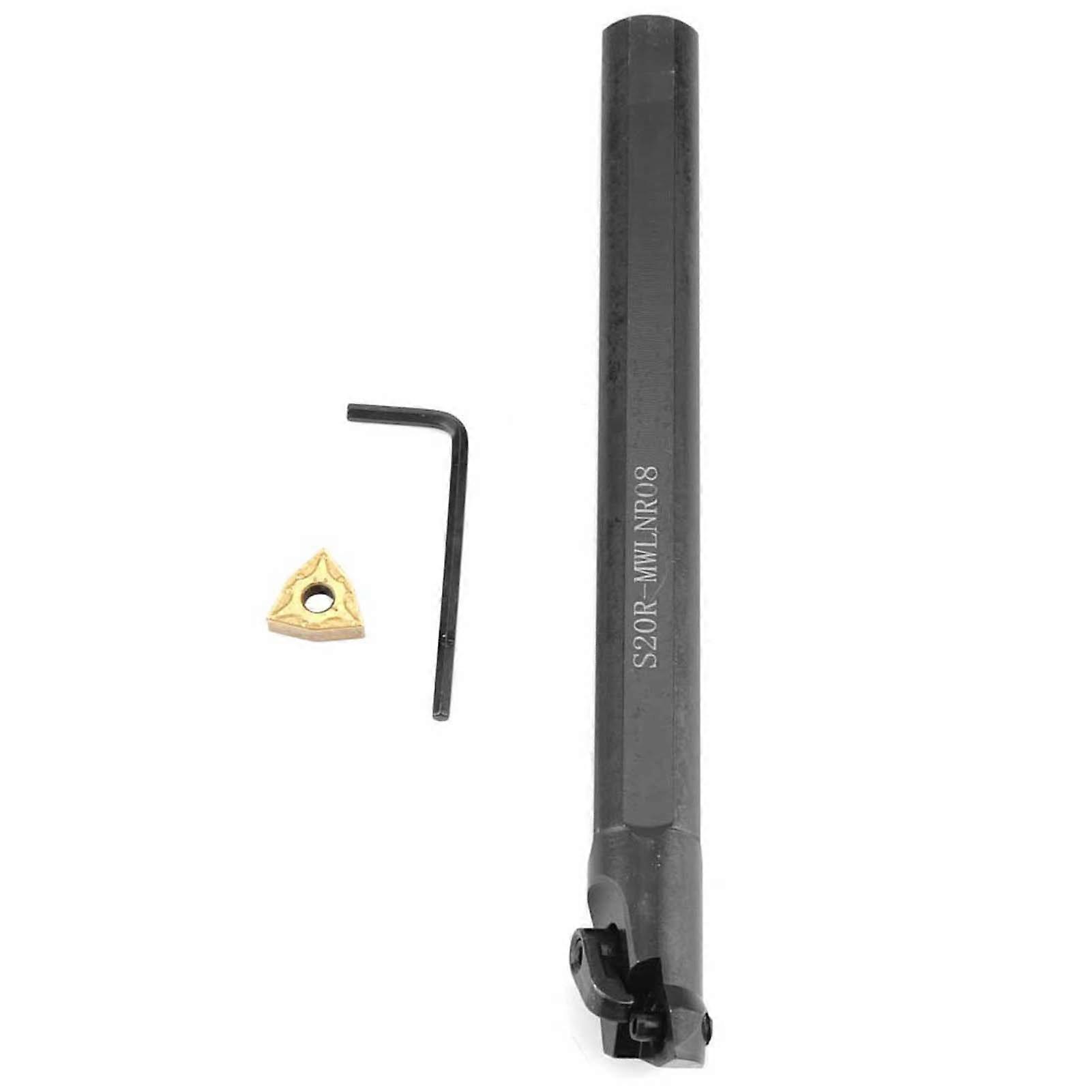 WNMG0804 20x200mm CNC Lathe Turning Tool Boring Bar Holder S20RMWLNR08