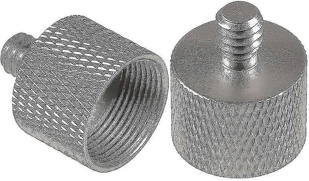 2pcs Mic Stand Adapter 5/8 To1/4 Screw Thread Adapter Tripod Screw Adapter For