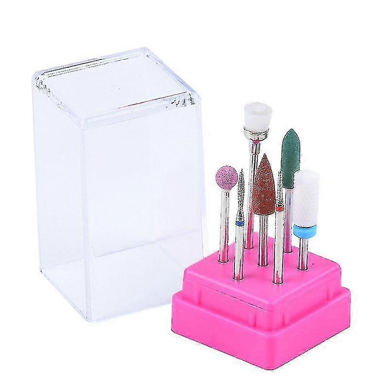 1 Set Nail Drill Bits Set Tungsten Carbide Ceramic Manicure Machine Accesorios