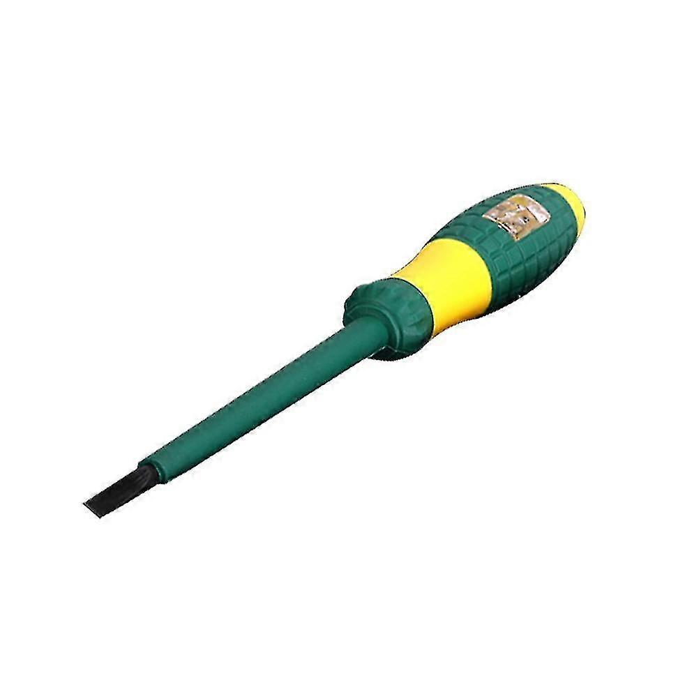 1pc Voltage Tester Pen Electric Multi-function Durable Premium Safe Screwsdriver Voltage Test Pen Meter For Testing Green