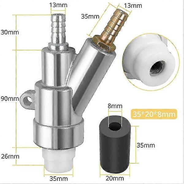 Sand Blaster Gun with Boron Carbide Nozzle for Manual and Automatic Sandblasting Machines