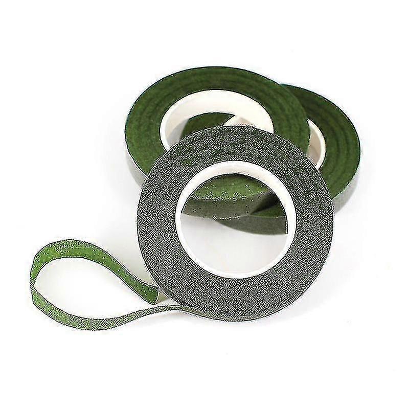 مجموعة من 3 ملحقات شريط لاصق للأزهار ، أخضر لباقات جذعية حوالي 30 م XXF