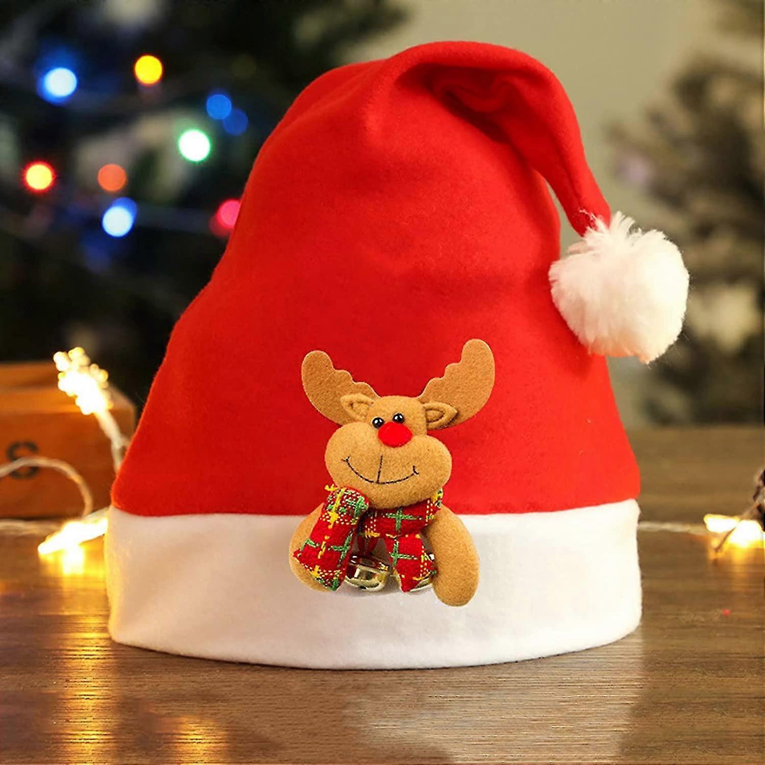 1pc christmas printed soft hat