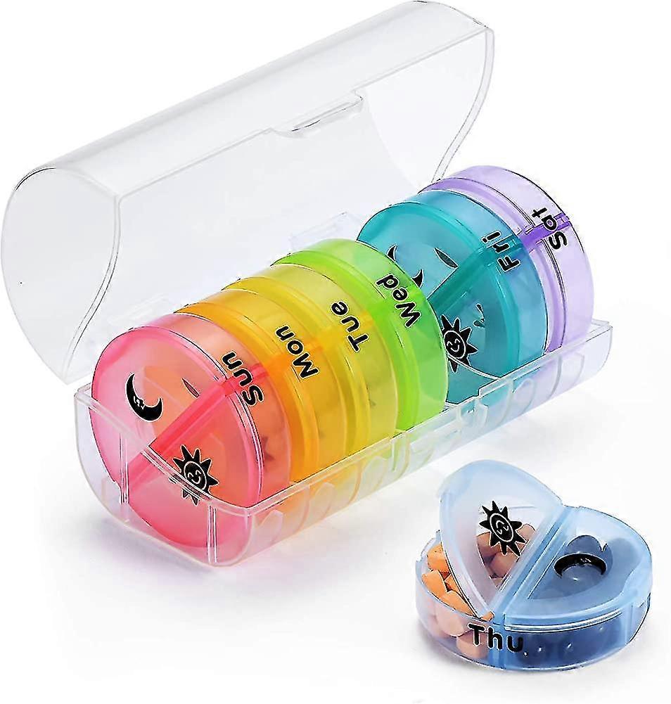 Twice A Day, Iave Pill Case With Moisture- Proof Design