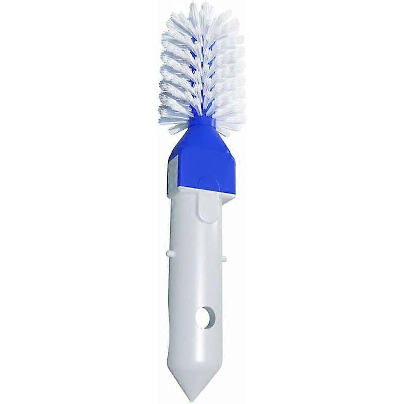 Pool corner brush 2 pieces --Blue and white,9.5*27cm
