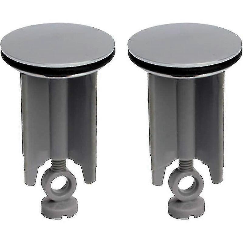 2pcs Universal Bathroom Sink Stopper