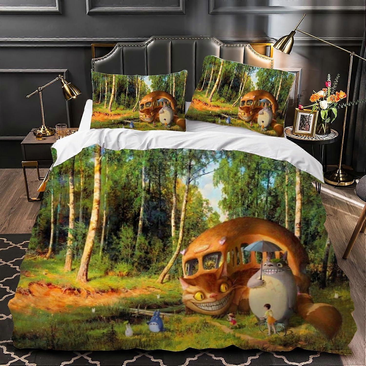 Kerota 3D Harley Davidson 2-Piece Bedding Quilt Cover Set boys Duvet Cover Set Soft Microfibre Theme