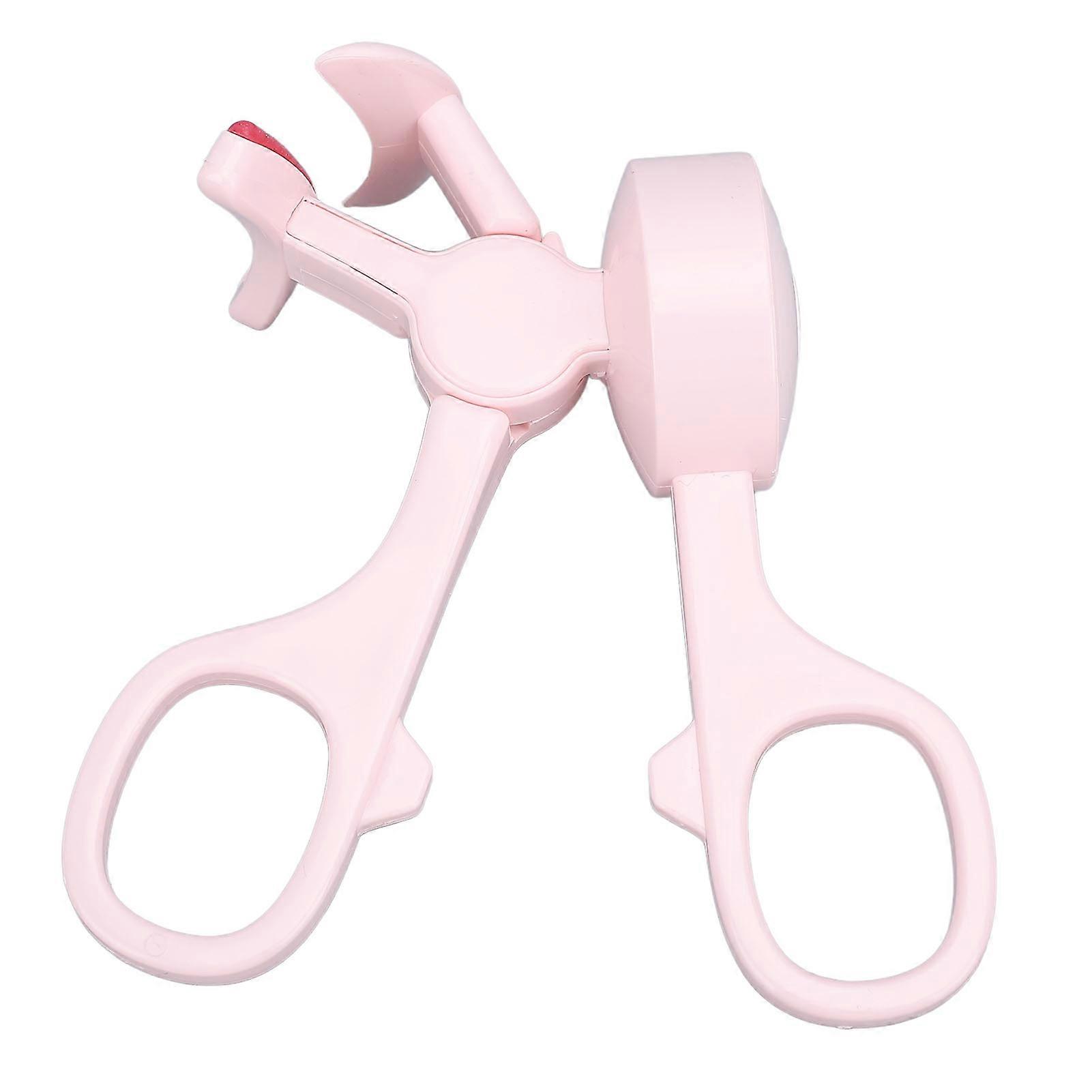 Electric Heated Eyelash Applicator Portable Temperature Controlled Non Pinching Rechargeable Heated Eyelash Curler for Home Travel