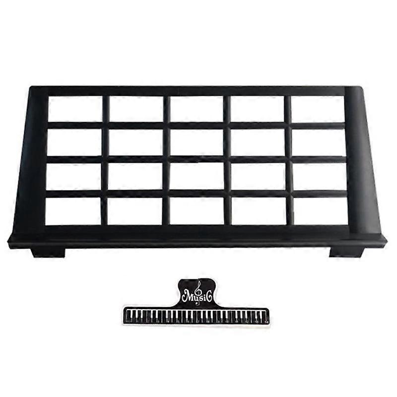 Sheet Musical Instrument Keyboard Stand Accessories Portable Durable Holder,Include 1 Pcs Music Boo