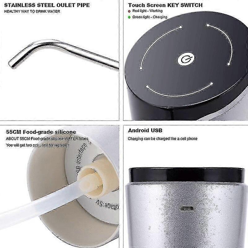 Water Bottle Cold Pump Gallon Dispenser Charge Portable Automatic