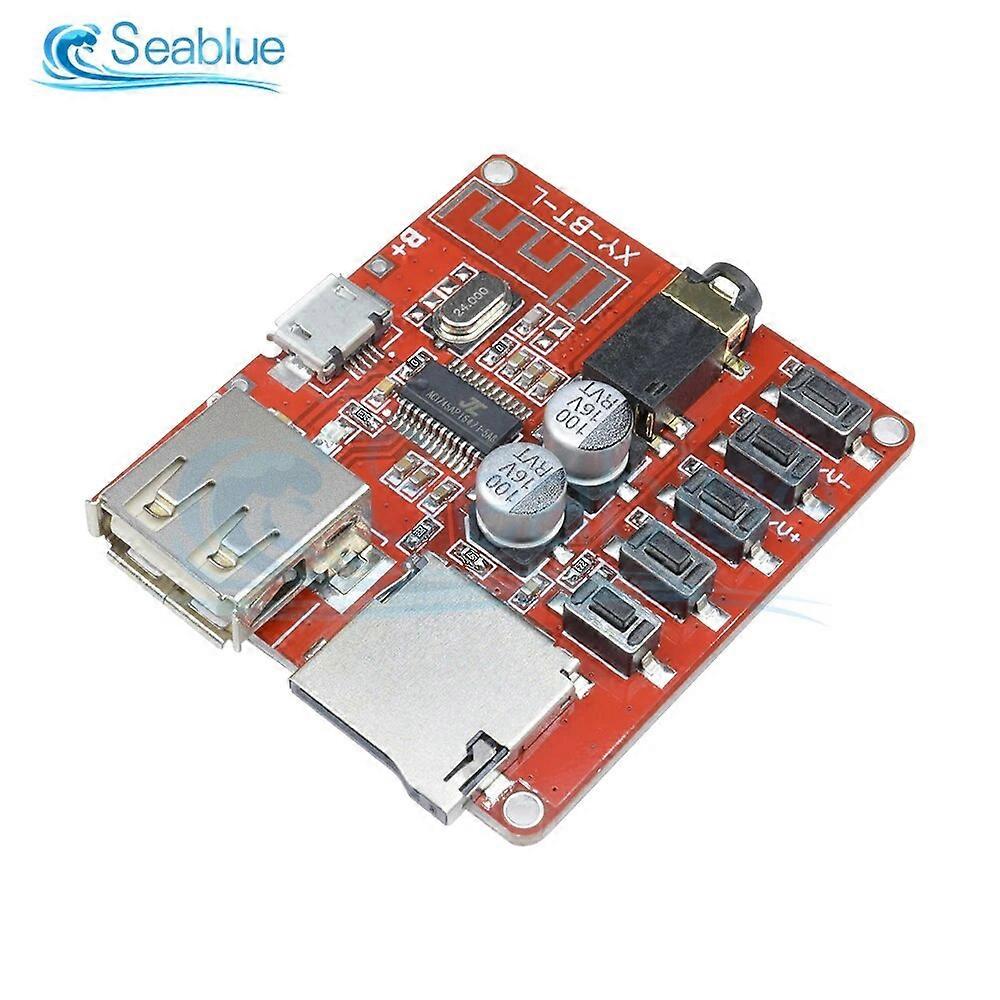 Mini Wireless Bluetooth BLE 4.1 MP3 Decoder Board Circuit Module Lossless Decoding Micro USB U Disk TF Card Interface 3.7V 5V