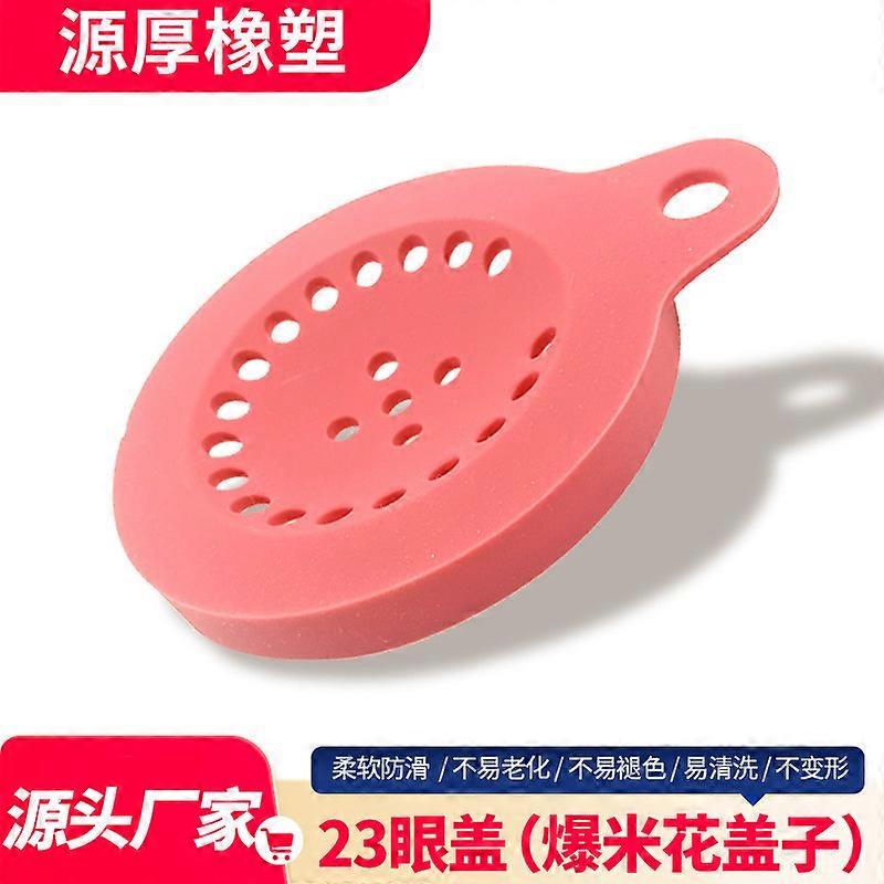 Popcorn Popper Lid Multi-Hole Silicone Popper Cover Reusable Microwave Popcorn Maker Cover Replacement Microwave Popcorn Bucket Lid