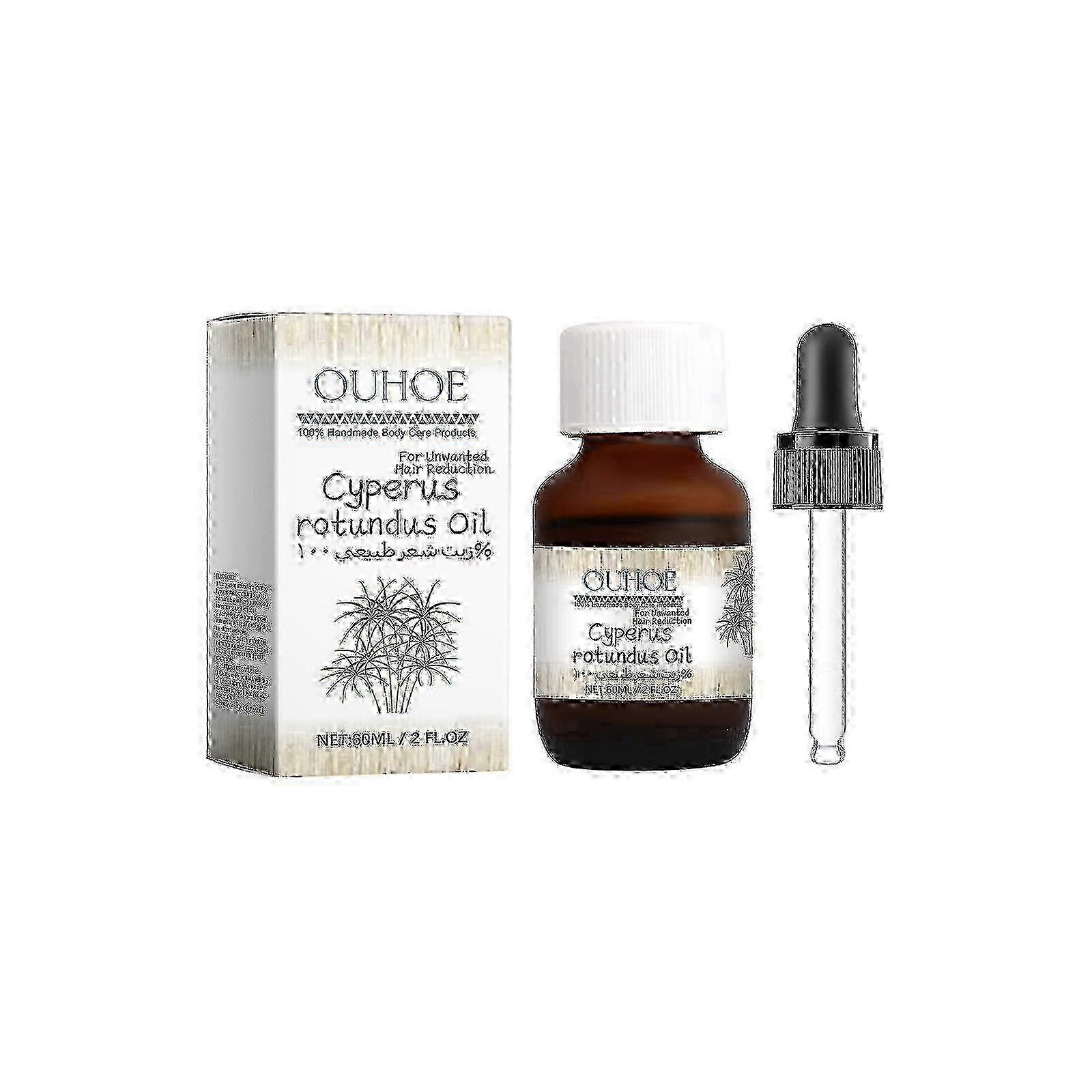 שמן Cyperus rotundus, שמן Cyperus rotundus להסרת שיער, הפחתת צמיחת שיער הגוף, שמן Cyperus טבעי, לחות והזנה