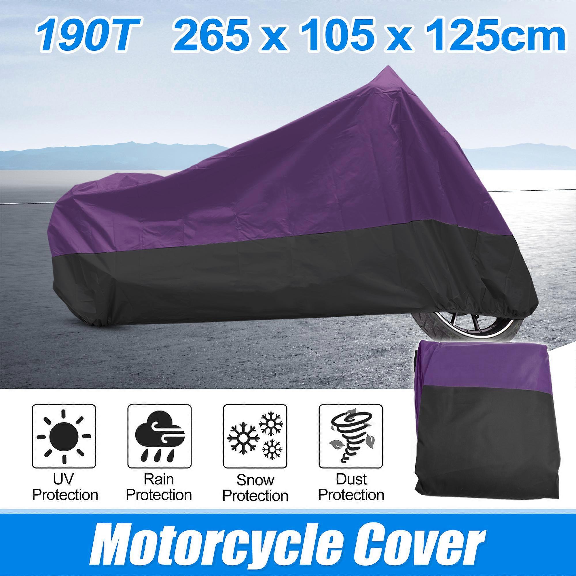 Uxcell Motorcycle Universal Rain Cover Waterproof UV Protector