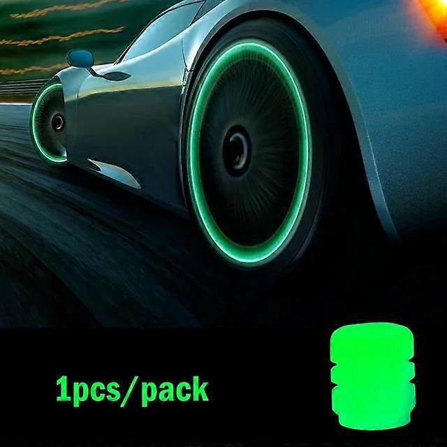 Bouchons de valve de pneu de voiture, buse de roue de moto, décoration fluorescente, tige de valve de pneu, bouchons de valve universels lumineux, cache-poussière