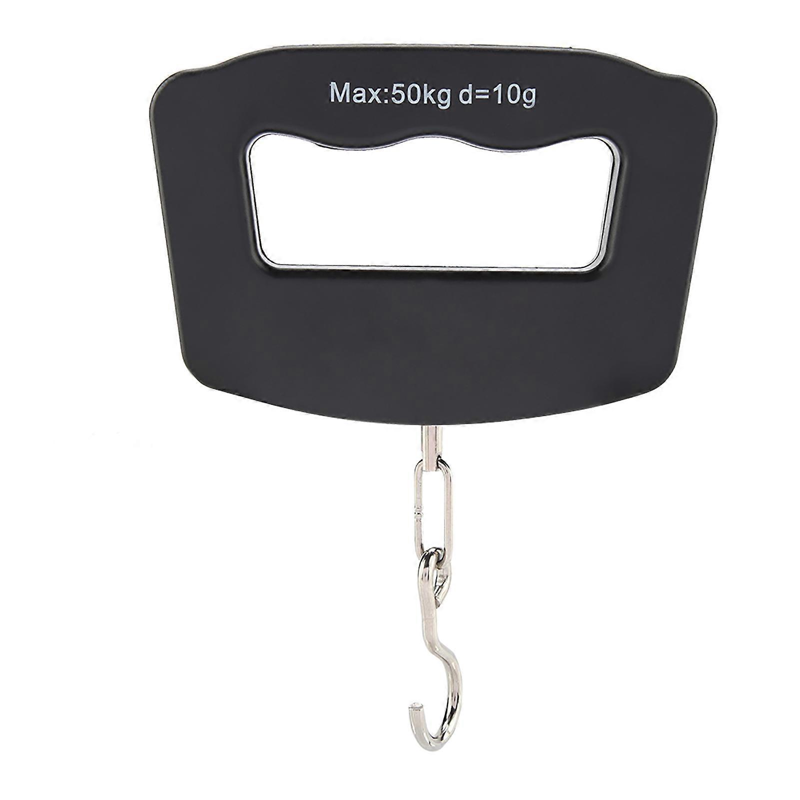 Pocket Size LCD Digital Electronic Hanging Scales Portable Hook Weighing Balance Max. Load 50Kg