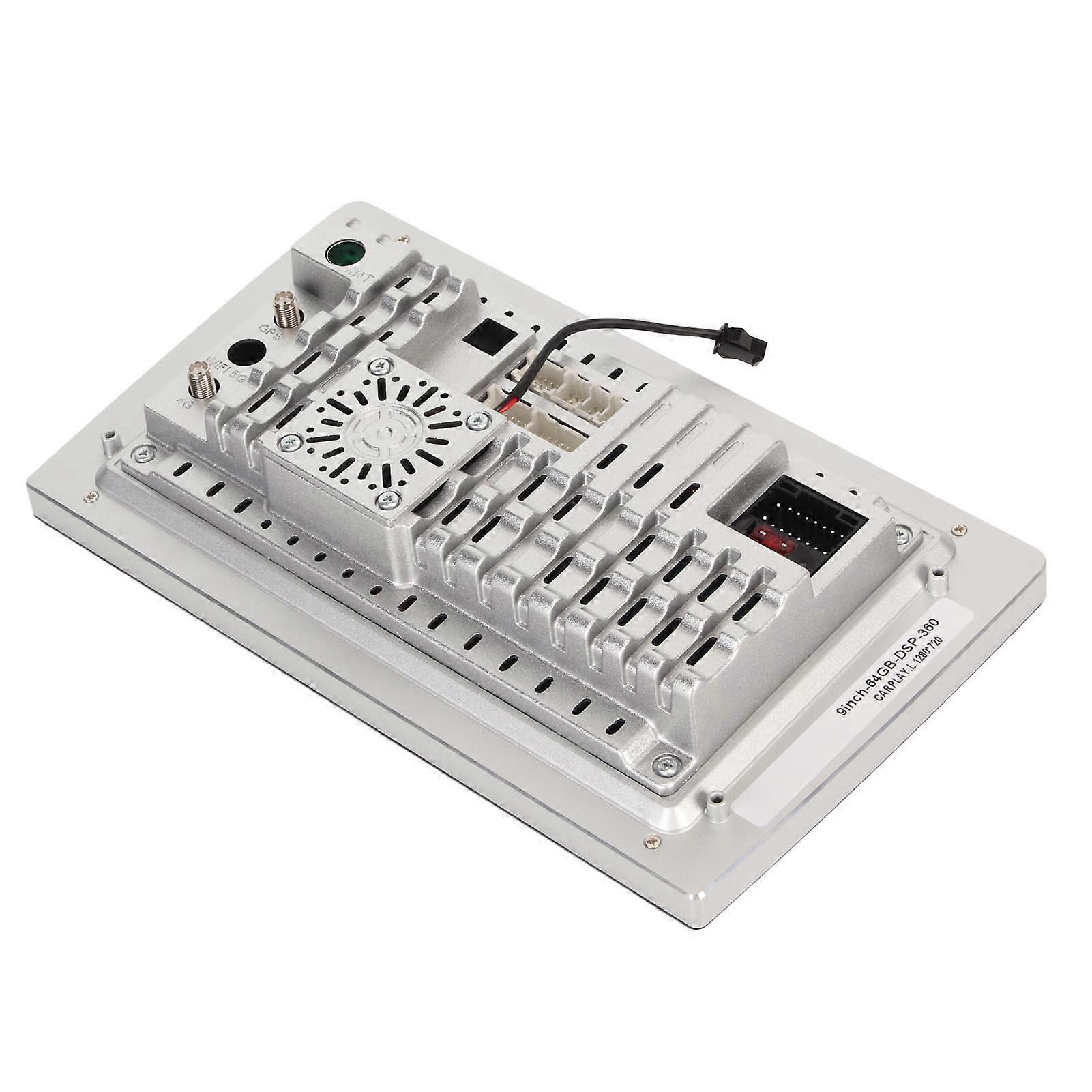 Radio autoradio pour Android 11 9 pouces Navigation GPS à écran tactile Bluetooth5.0 CarPlay Image inversée automatique intégrée DSP 4G LTE