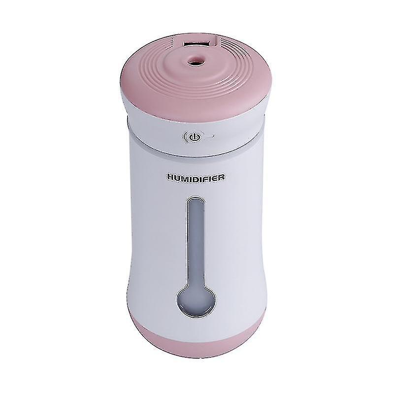 Wireless Air Humidifier Usb Portbale Diffuser 2000mah Pink