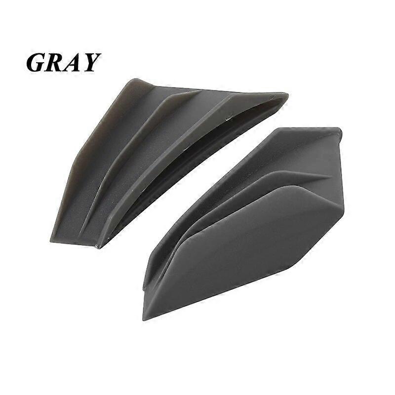 Universal Motorcycle Fixed Wind Wing Flow Front Fairing Side Spoiler Winglets For HONDA CBR250R CBR500R Kawasaki NINJA 400