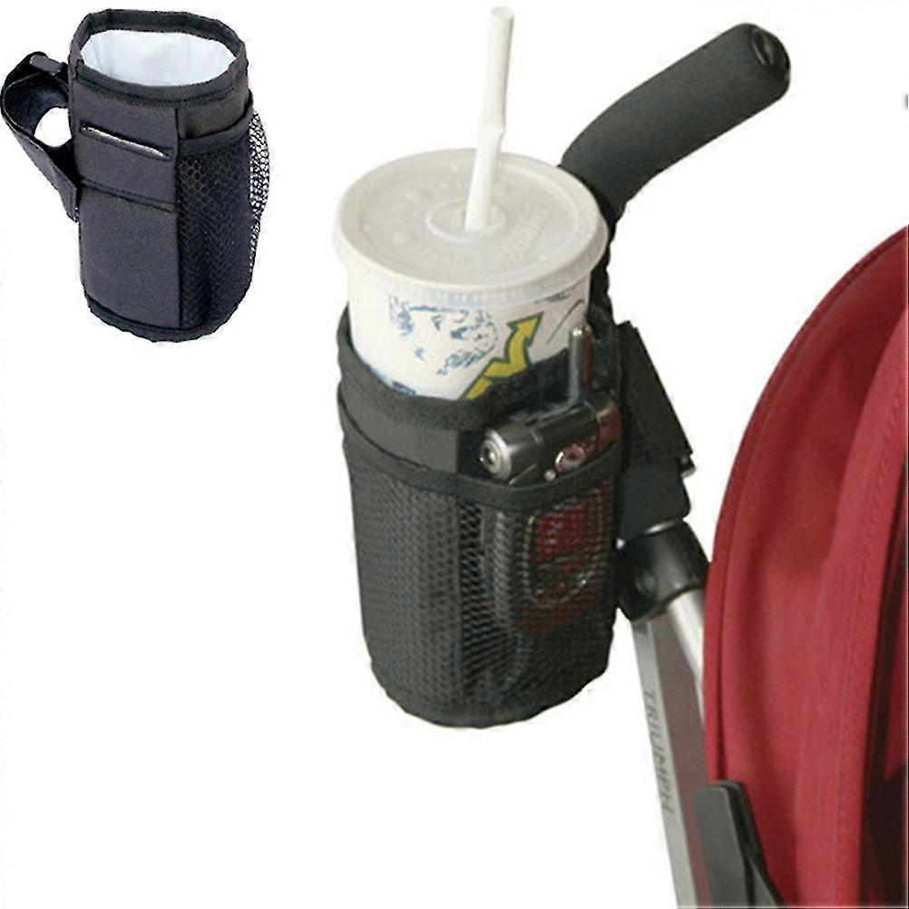 Stroller Cup Holder - Insulated and Waterproof, Attachable Bottle Holder for Most Strollers