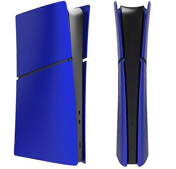 Cd-rom Version for PS5 Slim Host Shell, Controller Game Console Shell,Anti-Scratch Shockproof ABS Hard Shell