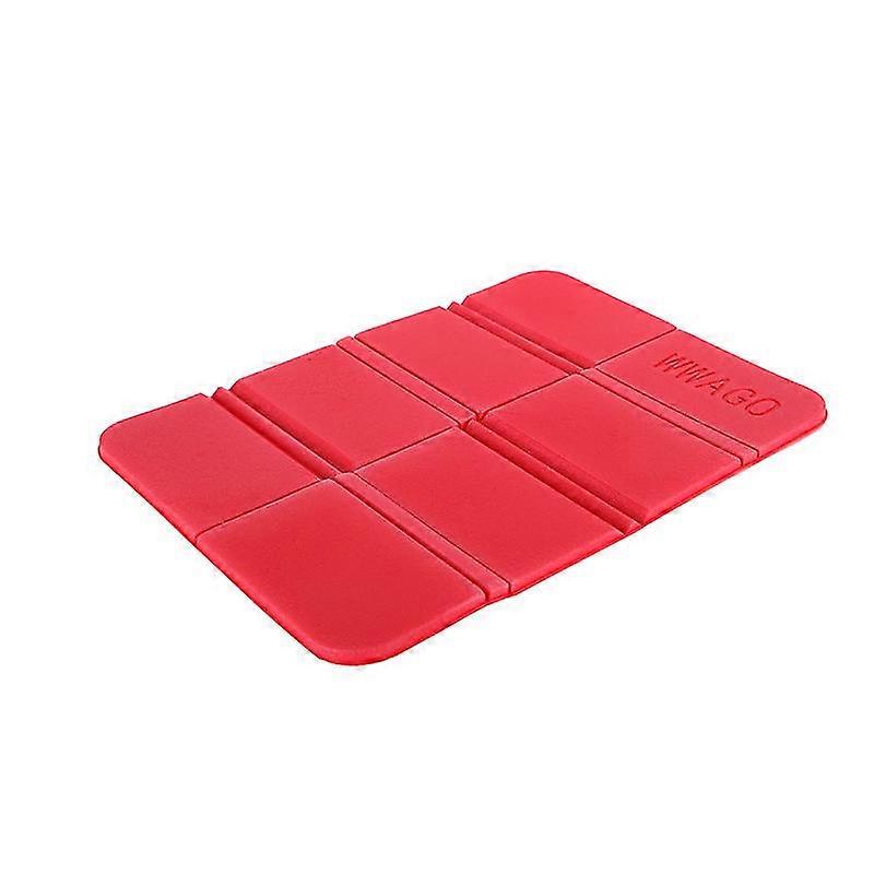 2x bærbar utendørs camping sammenleggbar matte sete skumpute vanntett stol matte Pad-yyc