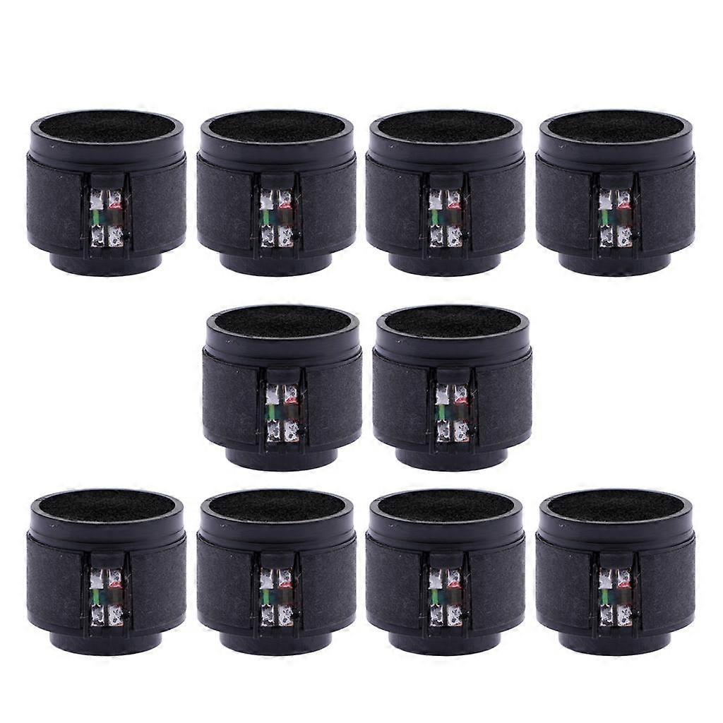 10 x cartouche de microphone dynamique pour le remplacement des pièces de rechange cassées