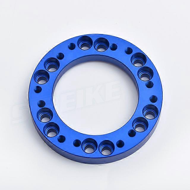 Universal Car Tuning Sport Steering Wheel Spacer Adapter 13mm Aluminium Steering Wheel Hub Boss Kit Adapter Spacer 7 Color