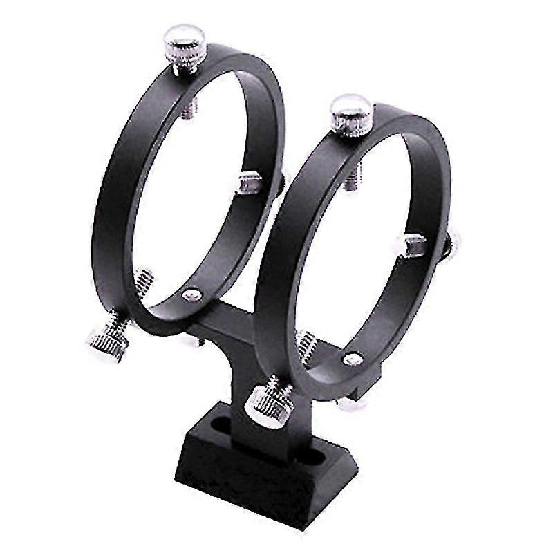 Adjustable pointer finderscope bracket 6-point guidescope rings mount astronomical telescope