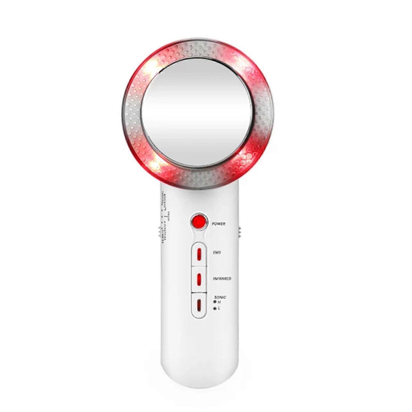 電気マッサージ器痩身器具3In1トレーナー美容マシンLED超音波超音波減量ツール