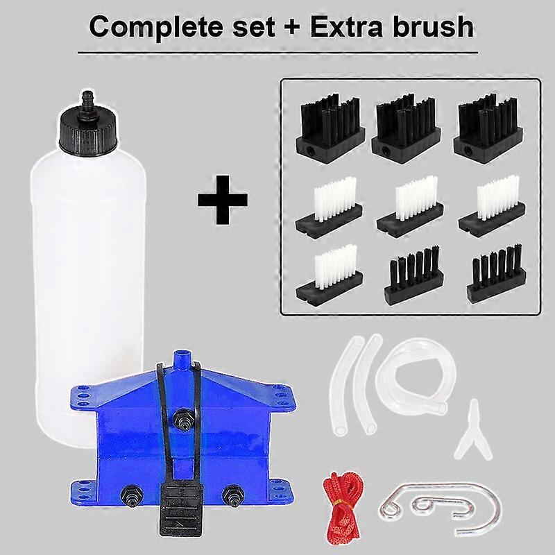 For Tenere 700 Z900 Mt 07/09 Mt07 Mt09 Cb650r Cbr650r R7 for Kawasaki Z750 for Ktm Exc Motorcycle Chain Cleaning Machine Kit Motorcycle Knee & Shin Gu