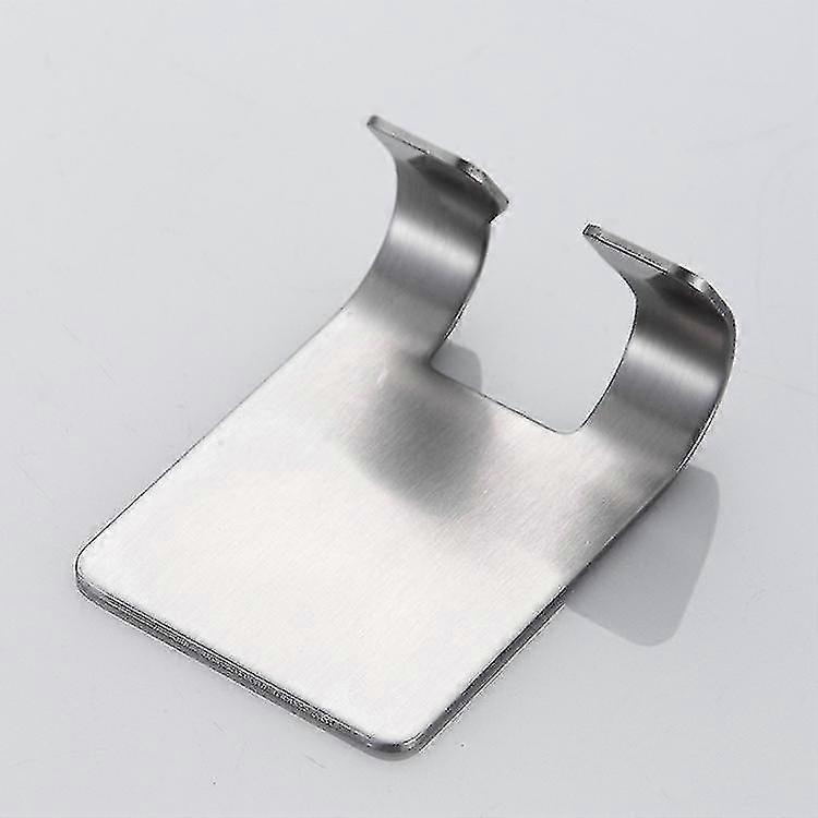 304 Stainless Steel Hook Clothes Hook Brushed Single Hook Punch-free Cross-border Beard Knife Hanger