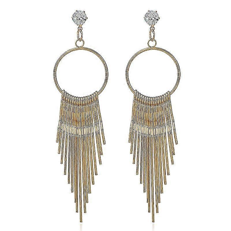 Long Dangle Hook Unique Earrings Cocktail Statement Gift