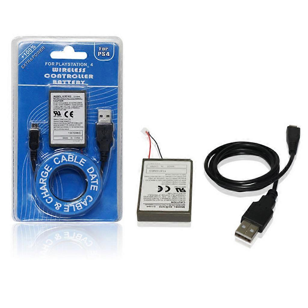 2000mAh Lithium ion Rechargeable Battery with USB Charger Cable for