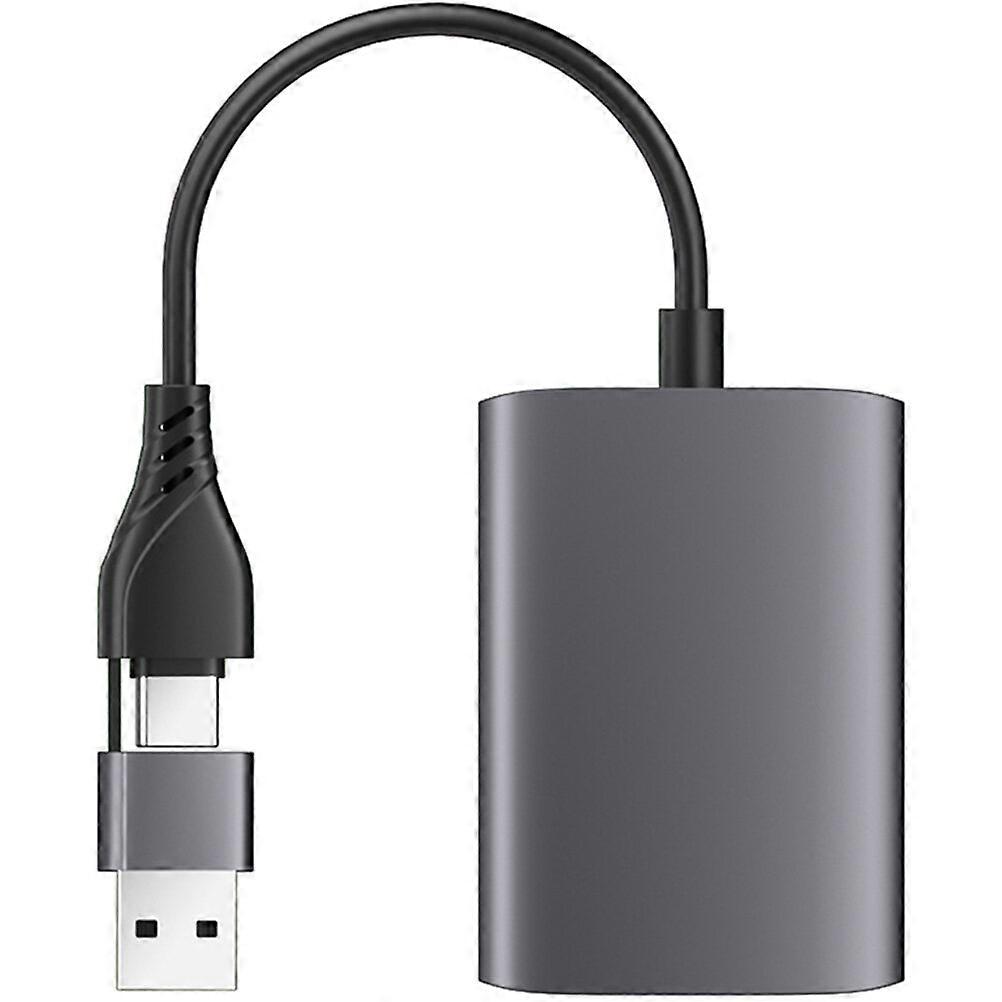 USB Hub USB 3.0/Type-C To Dual High Definition Display Adapter Data Splitter Hub