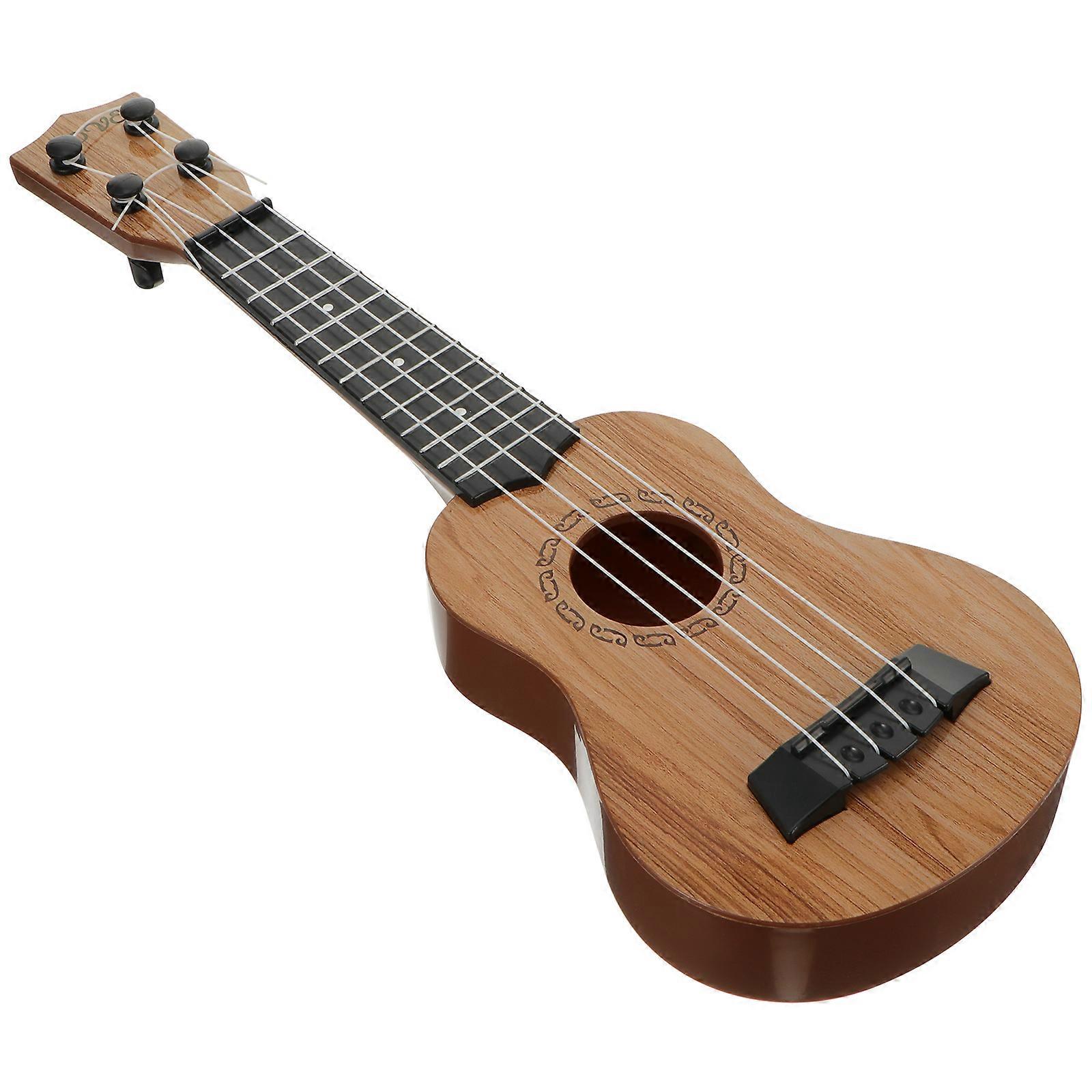 1pc Plastic Ukulele Ukulele Instrument for Starter 38cm (Assorted color)