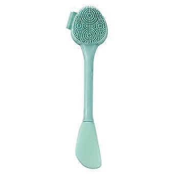 Silicone Makeup Brush Facial Mask Foundation Brushes Cosmetic Eyeshadow Eyebrow Brush With Plastic Handle