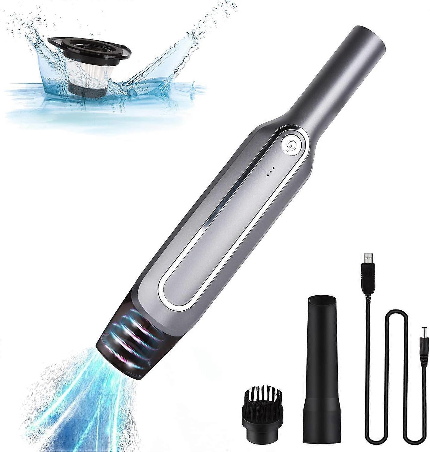 Portable Handheld Vacuum Cleaner - 6000Pa USB Rechargeable