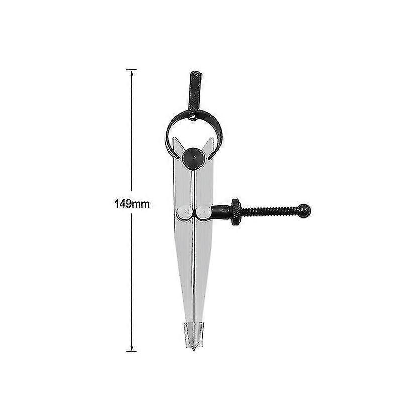 Spring Divider Calipers, Precision Spring Dividers Calipers For Geometry(1pc, Black, As Shown)