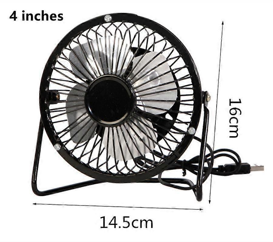 Ventilatore ricaricabile USB, batteria da 4000 mAh, piccolo e potente ventilatore da tavolo, 4