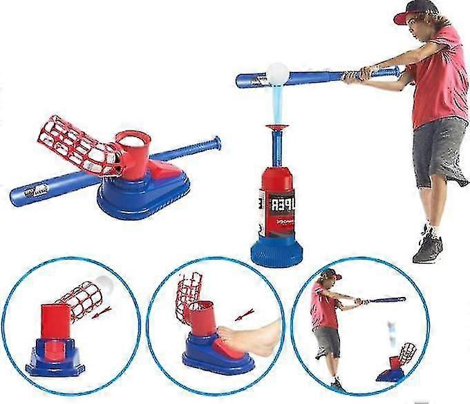 Automatic Baseball Machine Set Children's Baseball Launcher Kids Baseball Set