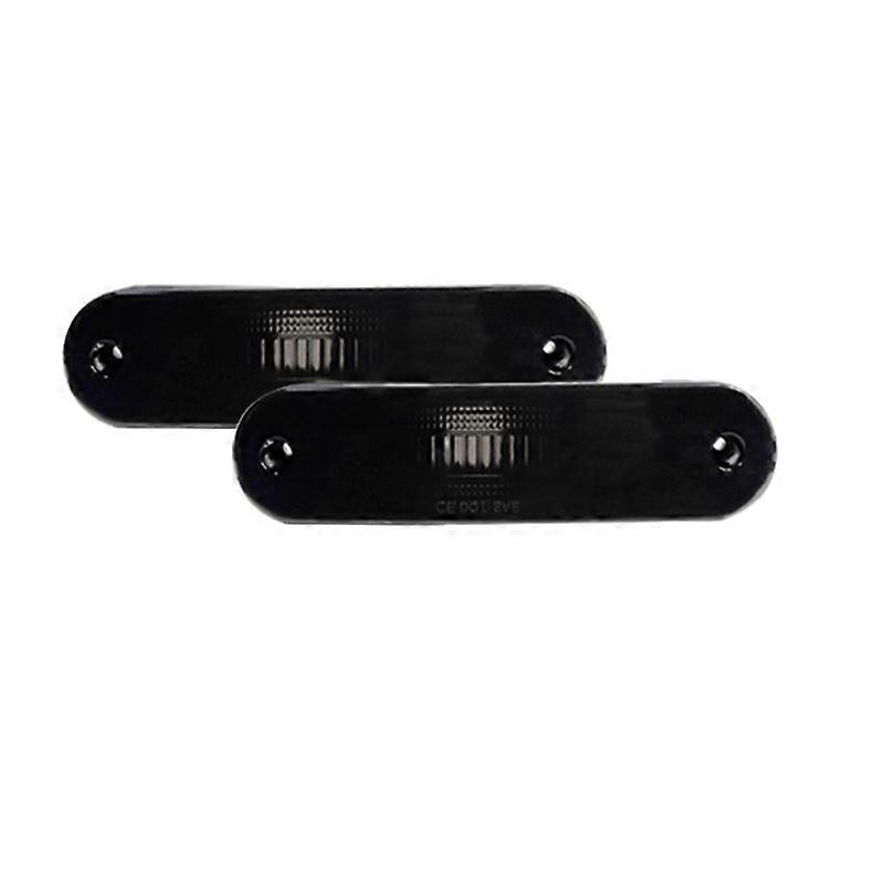 Smoked Lens Front / Rear Bumper Side Fender Marker Light Cover Housings Kit For 1990-2005 Mazda Miata / MX-5  No Bulb / Socket